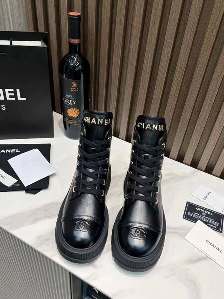 Ботинки Chanel кожа k0781455-1-6