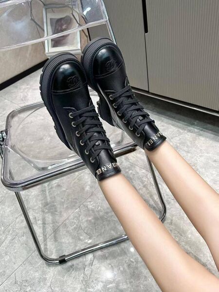Ботинки Chanel кожа k0781455-1-4