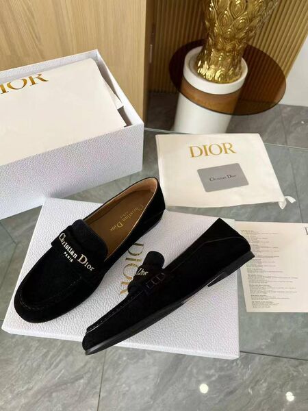 Лоферы Christian Dior замша f6221366-1-7