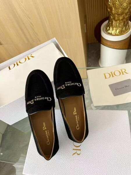 Лоферы Christian Dior замша f6221366-1-3