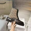 Ботинки Balenciaga кожа,канва x3785787-1