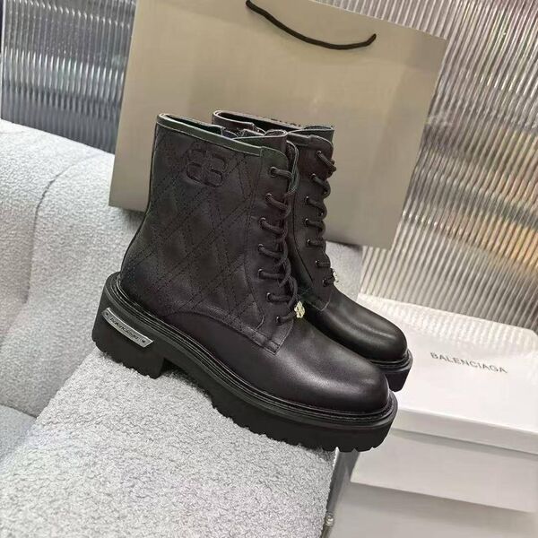 Ботинки Balenciaga кожа черный s4196142-1-2