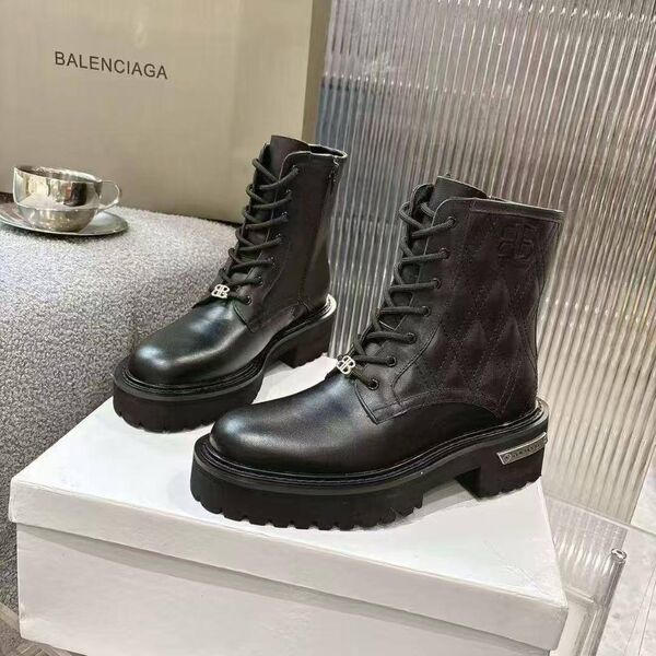 Ботинки Balenciaga кожа черный s4196142-1-7