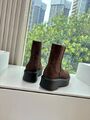 Ботинки The Row Zipped Boot замша l7797721-1-4