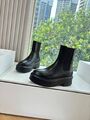 Ботинки The Row Zipped Boot кожа черный m4594814-1-4