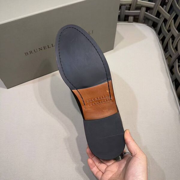 Мужские лоферы Brunello Cucinelli мужской замша c8299259-1-5