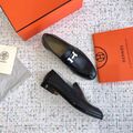 Мужские лоферы Hermès кожа w6659071-1-3