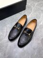 Мужские лоферы Gucci мужской кожа epi черный,серебристый v2327611-1