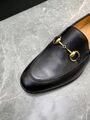 Мужские лоферы Gucci мужской кожа черный v2327611-1-4