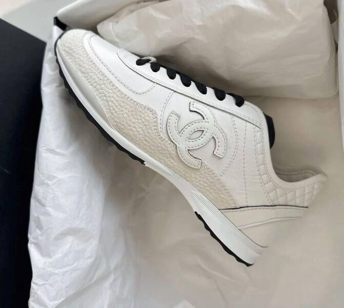 Кроссовки Chanel женский кожа белый h7668109-1-7