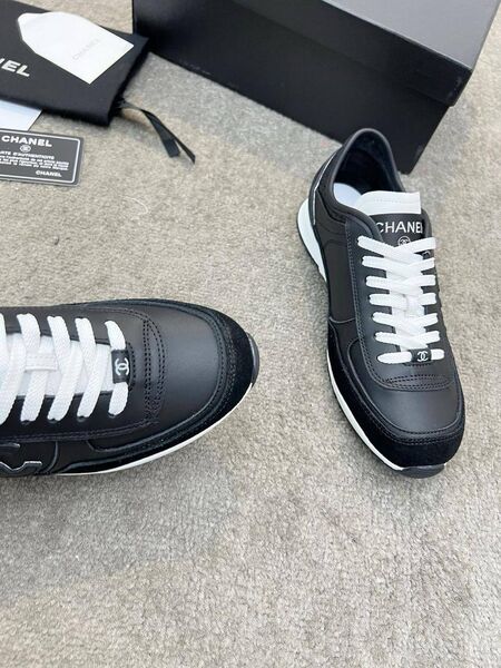Кроссовки женские Chanel кожа черный r2245097-1-7