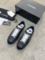 Кроссовки женские Chanel кожа черный r2245097-1-8