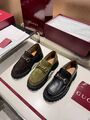 Женские лоферы Gucci замша k3831874-1