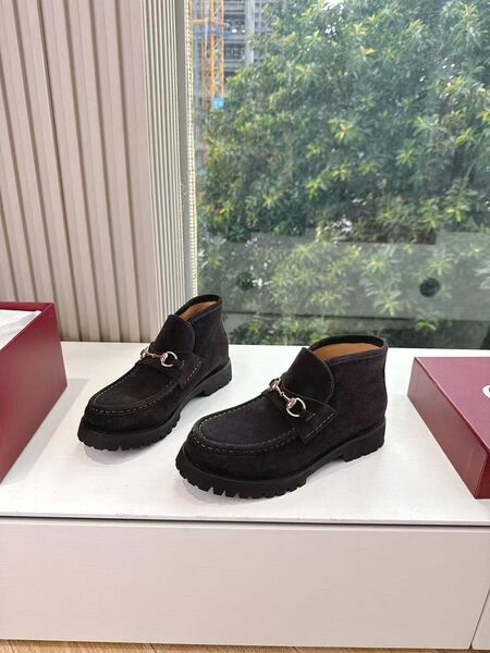 Женские ботильоны Gucci замша e7119482-1-2