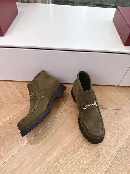 Женские ботильоны Gucci замша r8403276-1-2