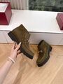 Женские ботильоны Gucci замша r8403276-1-4