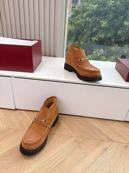 Женские ботильоны Gucci замша бежевый i7023154-1-3