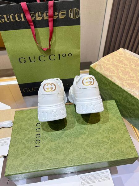 Женские кроссовки Gucci женский кожа белый i2507282-1-5