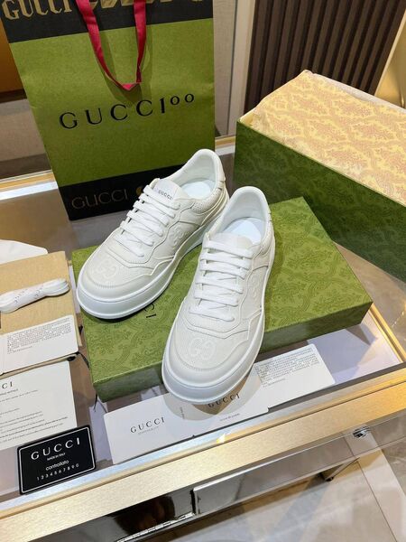 Женские кроссовки Gucci женский кожа белый i2507282-1-3