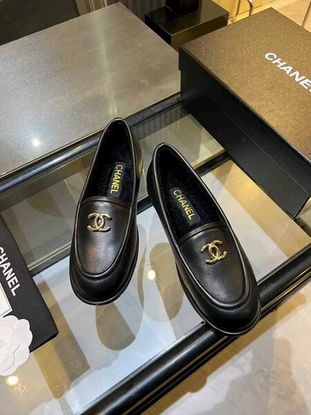 Женские лоферы Gucci кожа черный w0456588-1-7