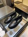 Женские лоферы Gucci кожа swift черный,серебристый w0456588-1