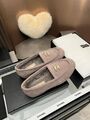 Женские лоферы Gucci замша бежевый q9680824-1-2