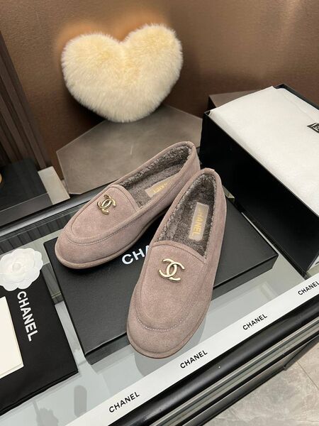 Женские лоферы Gucci замша бежевый q9680824-1-5