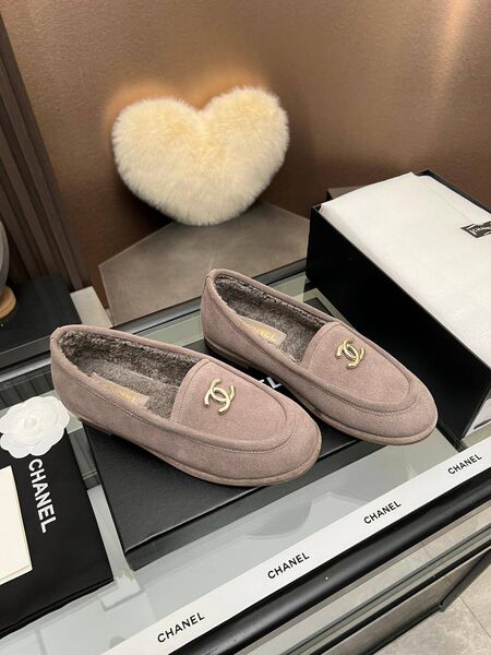 Женские лоферы Gucci замша бежевый q9680824-1-7