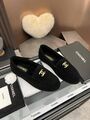 Женские лоферы Gucci замша черный,коричневый b0123770-1
