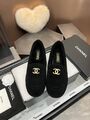 Женские лоферы Gucci замша черный b0123770-1-7