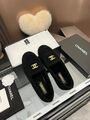 Женские лоферы Gucci замша черный b0123770-1-3