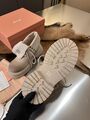 Ботинки Miu Miu замша бежевый f0770903-1-6