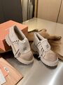 Ботинки Miu Miu замша бежевый f0770903-1-2