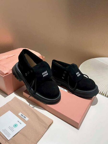 Ботинки Miu Miu замша s8204164-1-5