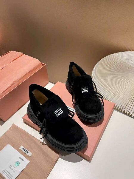Ботинки Miu Miu замша s8204164-1-2