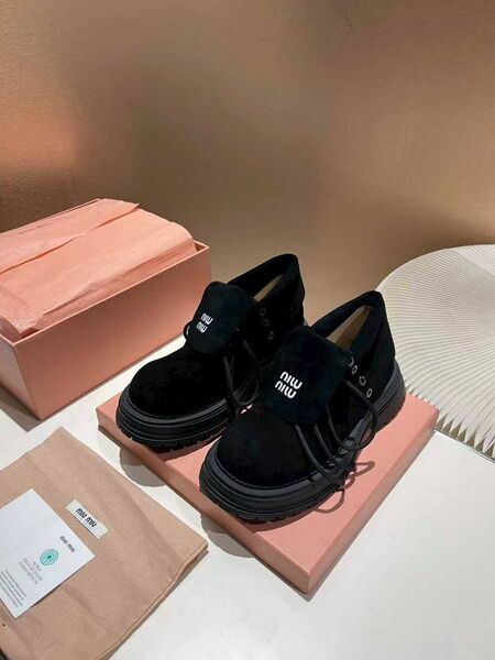 Ботинки Miu Miu замша s8204164-1-6