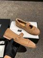 Балетки Chanel замша бежевый j2542852-1