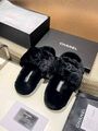 Меховые тапочки Chanel натуральный мех e8238188-1-2