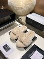 Меховые тапочки Chanel женский натуральный мех y3340204-1-4