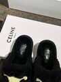 Меховые тапочки Celine женский натуральный мех w2502303-1-5