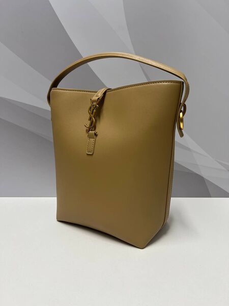 Сумка Saint Laurent женский кожа горчичный m7817390-1-2