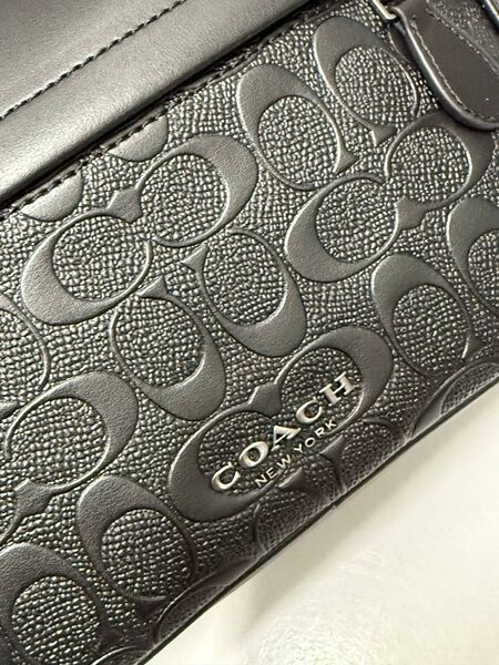 Мужская сумка Coach мужской кожа черный m1387352-1-5