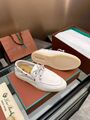 Лоферы Loro Piana женский замша белый y0637714-1-2