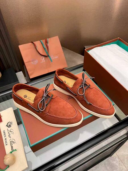 Лоферы Loro Piana женский замша o5563266-1-6