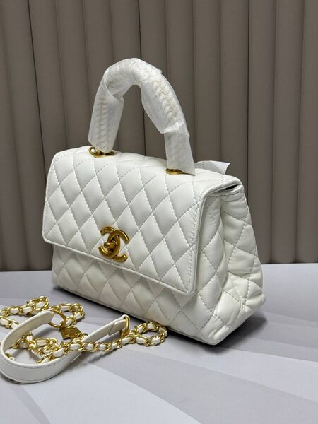 Сумка Chanel женский кожа белый r9348308-1-2