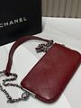 Сумка Chanel женский кожа бордовый u7263039-1-2