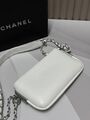 Сумка Chanel женский кожа белый c8796167-1