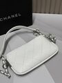 Сумка Chanel женский кожа белый c8796167-1-2