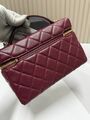 Сумка Chanel женский кожа бордовый e0825847-1-2