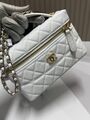 Сумка Chanel женский кожа белый l2600605-1-4